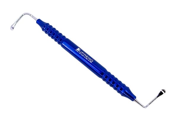 Cureta de elevación de seno maxilar 5 Azul - rígida