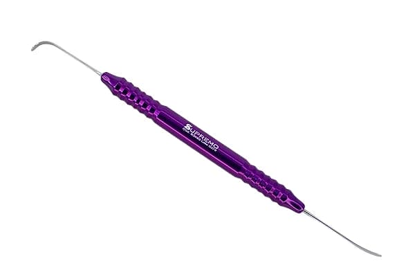 Cureta de elevación de seno maxilar flexible 3 – morada
